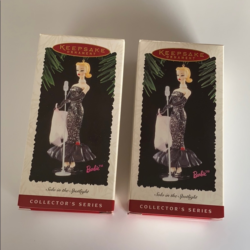 Barbie Solo in the Spotlight Hallmark Ornament 95